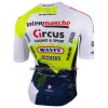 Completo Maglia + Pantaloncino con bretelle 2023 Intermarche Wanty Circus Giallo Blu Bianco